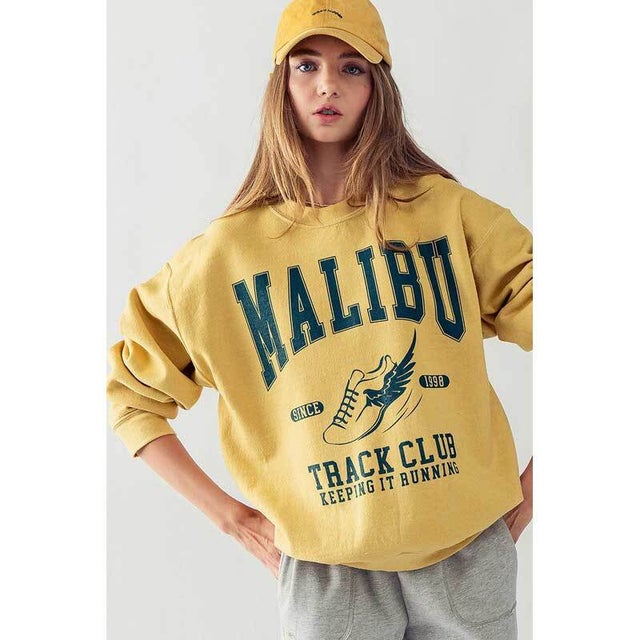 Blue malibu sweatshirt best sale